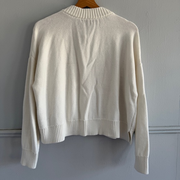 QUINCE > Cropped Cardigan - Picture 4 of 6